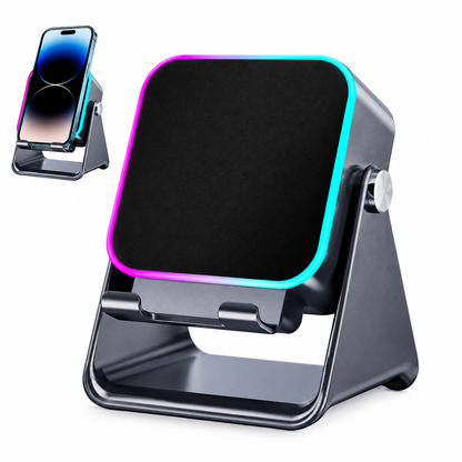 GlowDock™ — 5 In 1 Wireless Induction Speaker & Phone Stand